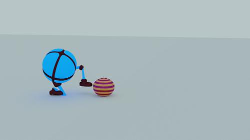 Simple Walk Test Animation