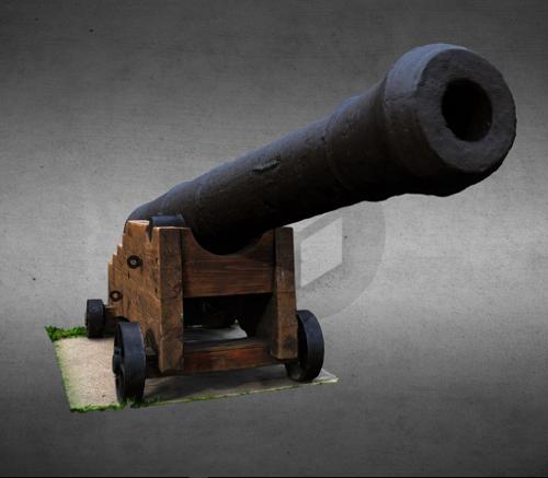 Brass canon