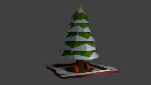 Low Poly Xmas Tree