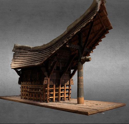 Model of Tongkonan