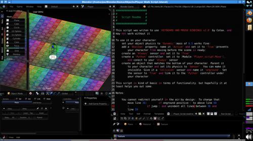 Player walk script using Cotax' keybindings script