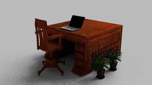 Mahagony Table