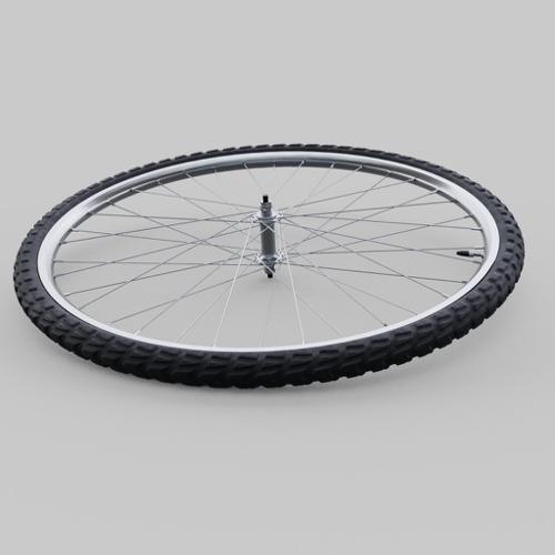 Bicycle front wheel