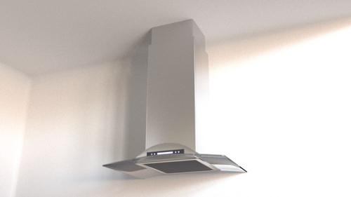 AKDY Euro Stainless Steel Island Mount Range Hood