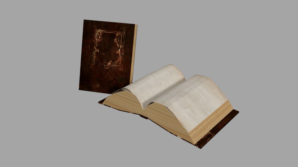 Low Poly books