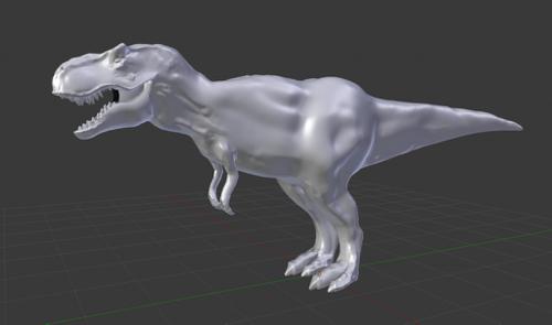 tyrannosaurus rex (sculpt)