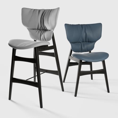 Chairs based on Cattelan Italia Dumbo chair