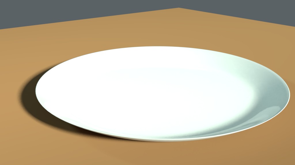 Simple plate