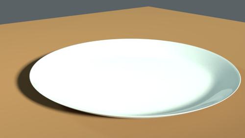 Simple plate