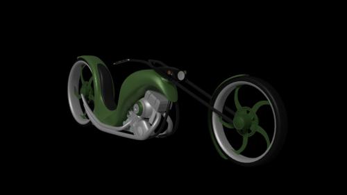 Chopper Motorcycle