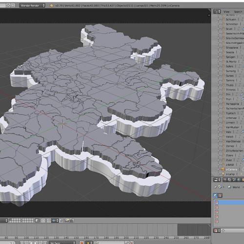 Grisons in 3D