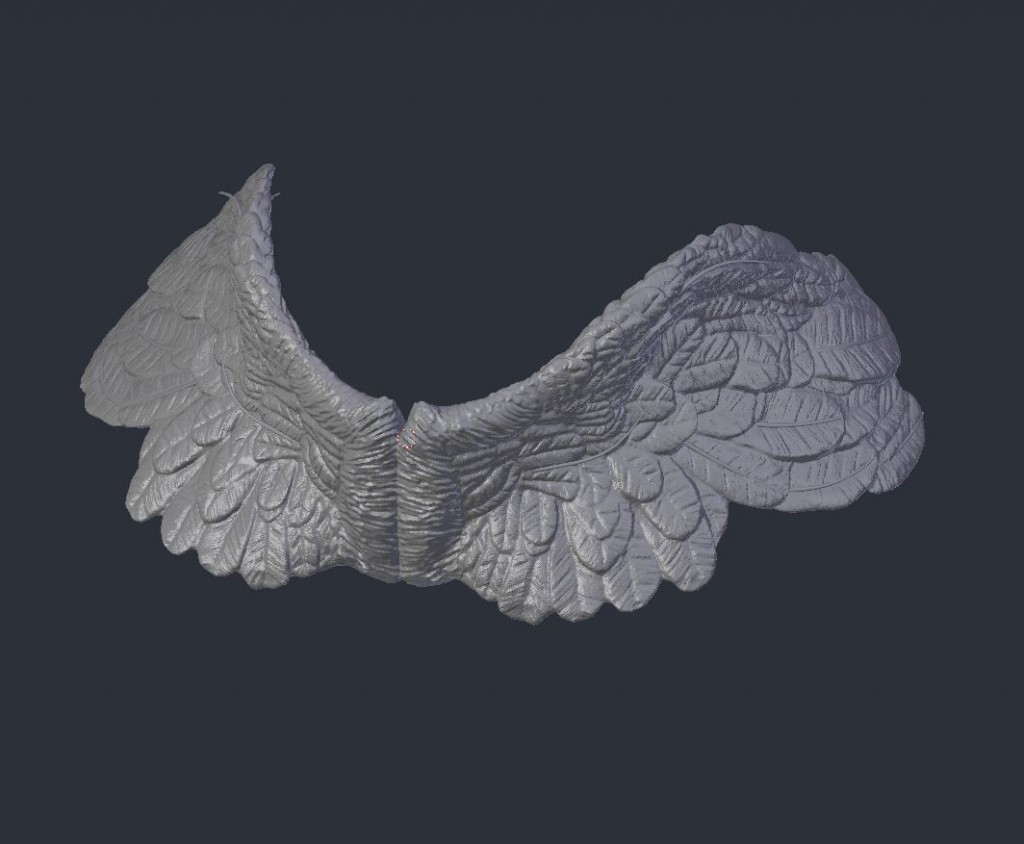 sculpting wings