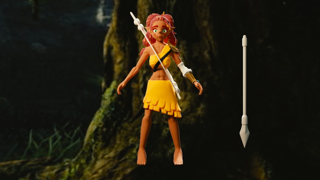 Sophia, the forest Warrior Princess