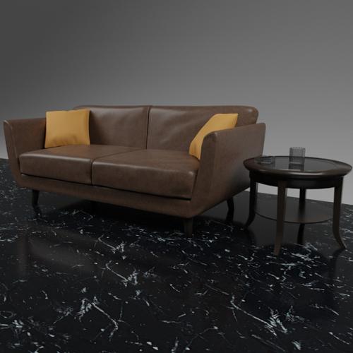 Leather Sofa