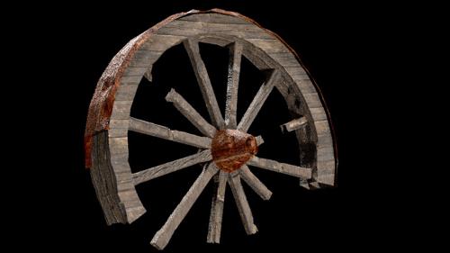 Broken Wagon Wheel