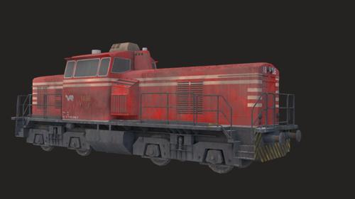 Industrial train (Game ready)