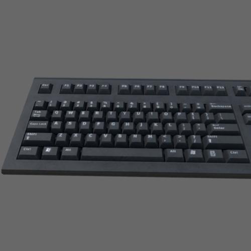 Low poly Keyboard (Game ready)