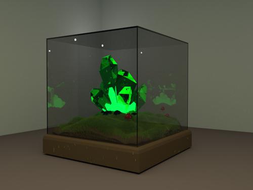 Captured Crystal