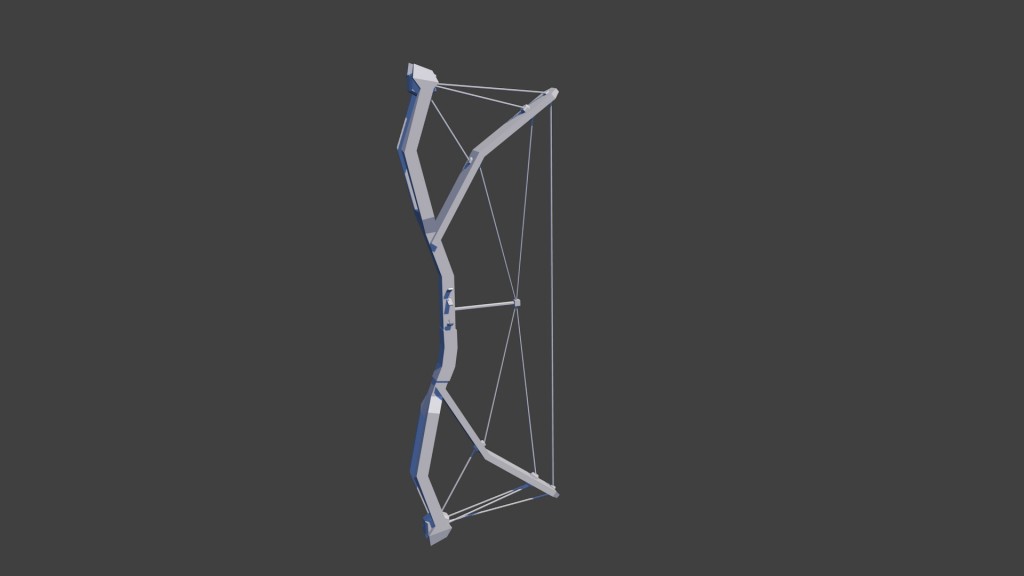 Low poly bow