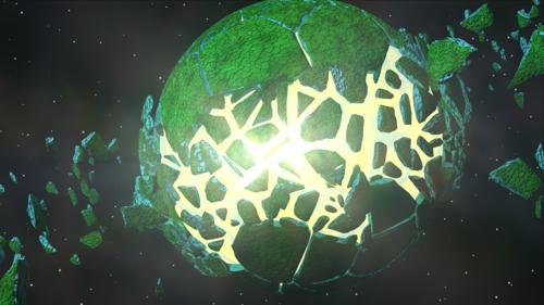 Bursting Planet