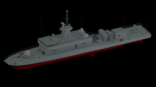 Fast attack missile boat
