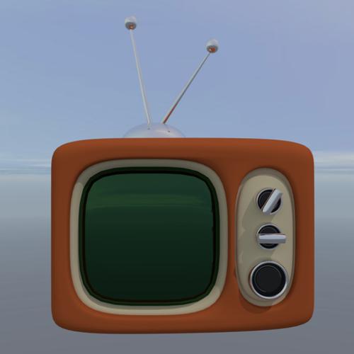 Stylized Retro TV