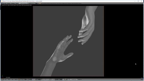 Hands Rigged