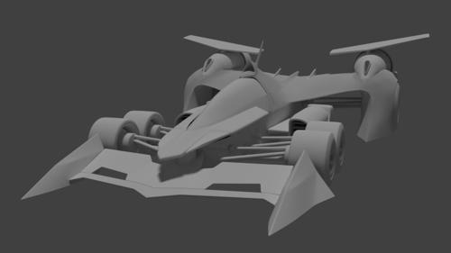 [Fan Art] GPX Cyber Formula Asurada AKF-0/G