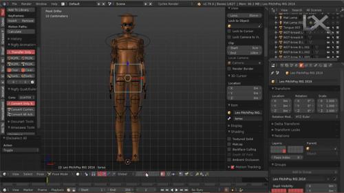 LionX 4 Character Rigs