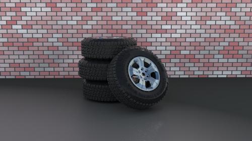 stack of tires