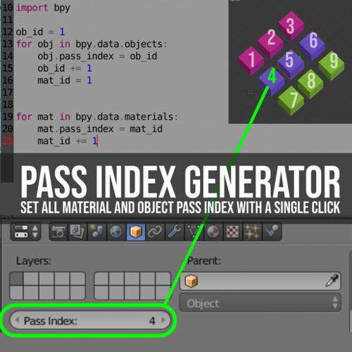 Auto Pass Index Generator