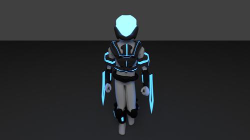 Simple SCI-FI Character