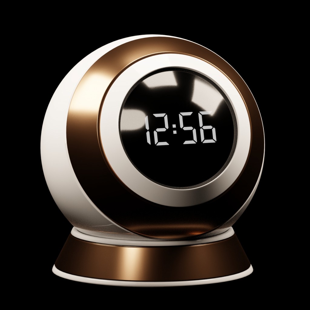 Procedual Digital Clock Face