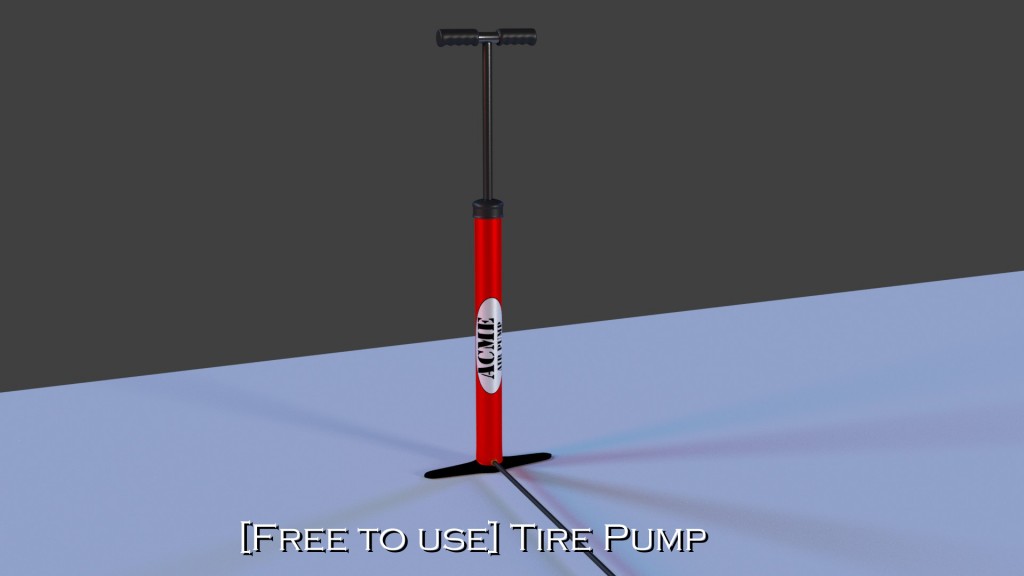 [Free to Use] Tire Pump