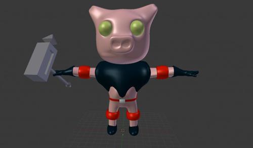 Fantasy Space Pig