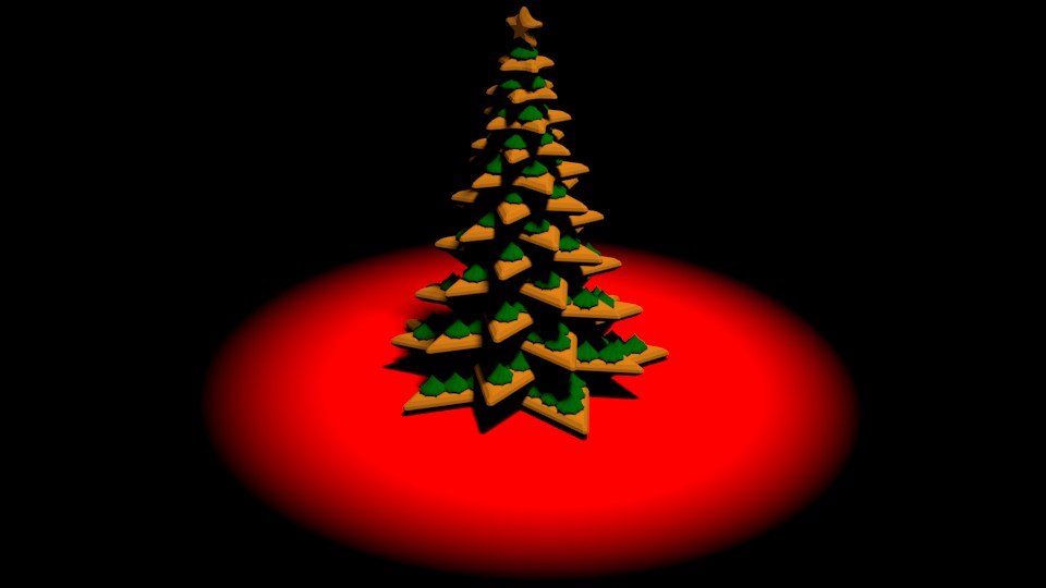 Gingerbread Christmas Tree