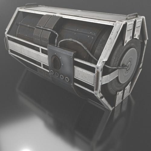 Futuristic Emergency Backup Generator