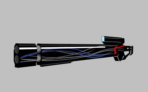 twin barrel sniper Assalt rifle