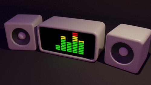 Simple Stereo with Procedural Eq Display