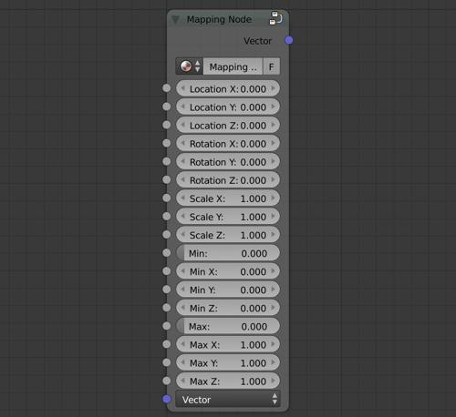 Mapping Node with sockets and clipping