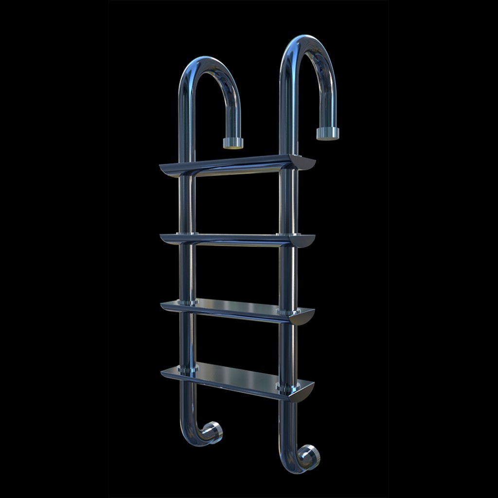 Chrome Pool Ladder