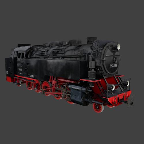 Steam Locomotive BR 99 222