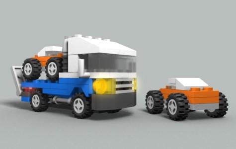 Lego Truck 4838