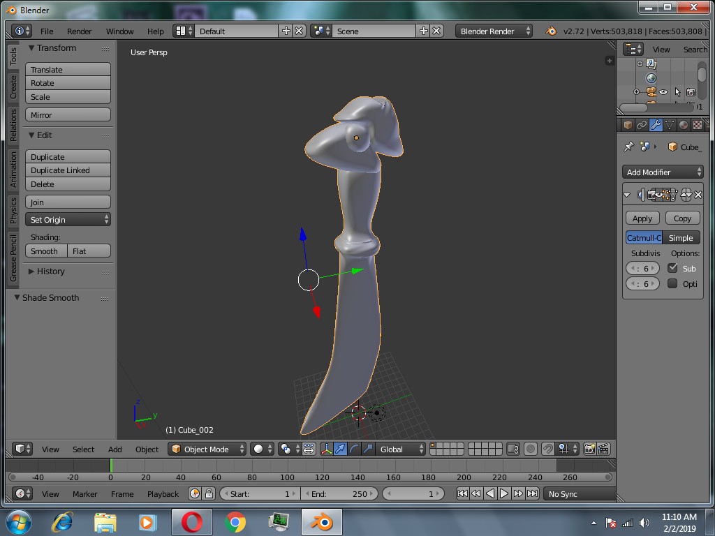 Bone Knife (H.Unters)