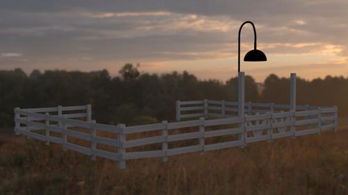 Horror movie Barn Fence