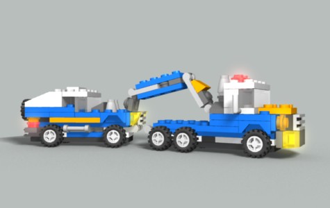 Lego Truck 4838 – Secundary Models