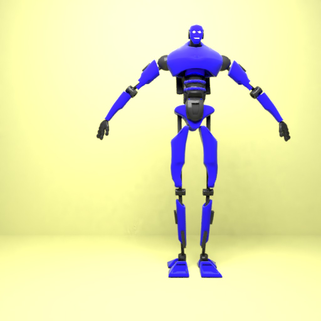 The Blue Robot