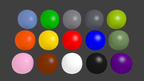 Lego Materials Library (Photorealistic)