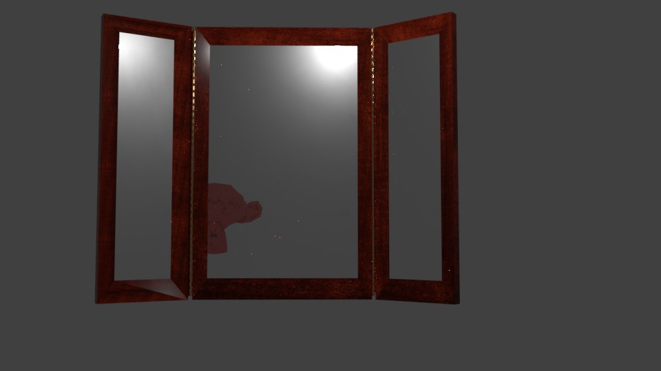 Low Poly Folding Mirror