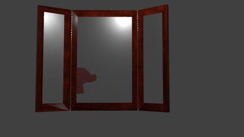 Low Poly Folding Mirror